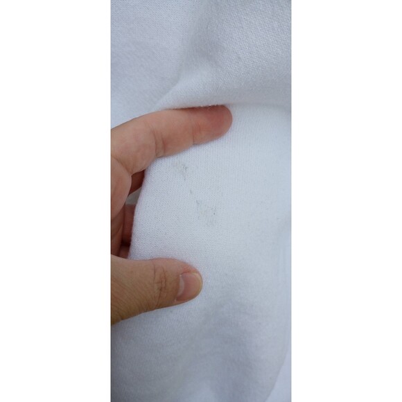 VTG White Sox Sweatshirt Mens XLarge White Logo 7 Made in USA - Picture 5 of 7